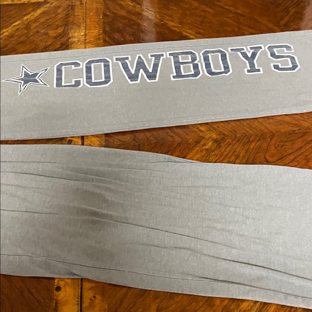 Dallas Cowboys Gray Women's Straight Leg Pants